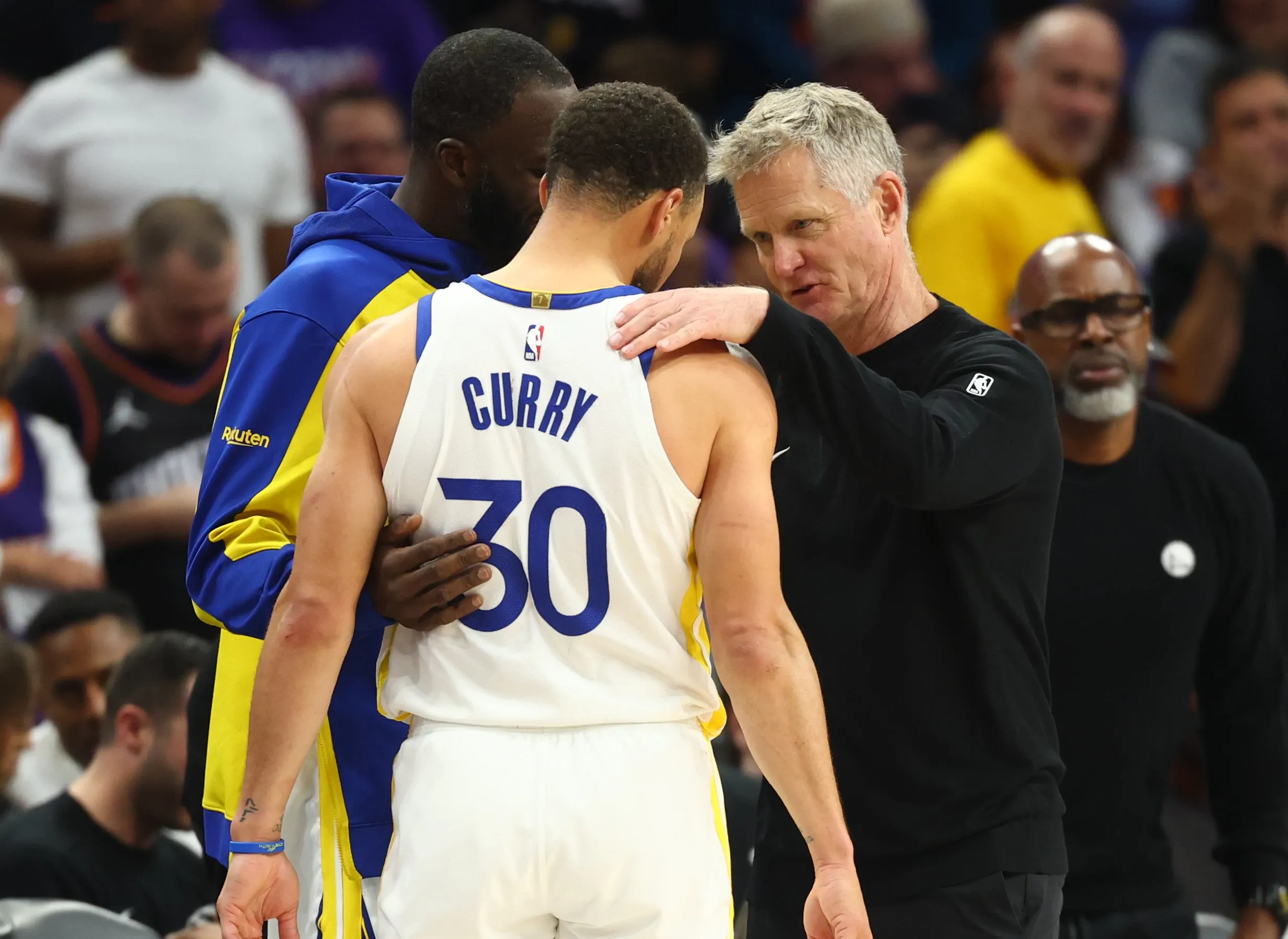 stephen curry steve kerr draymond green