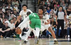 À San Antonio, Jaylen Brown a vu rouge