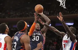 Des Knicks solides et appliqués face aux Pistons