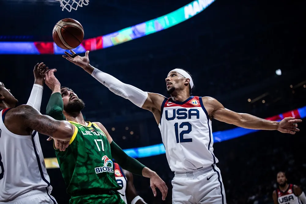 Josh Hart, leader de Team USA au rebond
