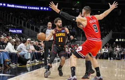 Trae Young croque à pleines dents dans son temps de jeu limité