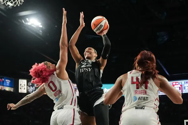 En championnes, les Aces stoppent la belle série des Mystics