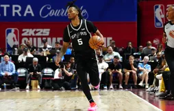 Stephon Castle prêt à “choquer” par son duo défensif avec Victor Wembanyama