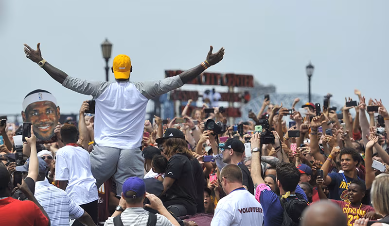 NBA: Cleveland Cavaliers-Championship Celebration