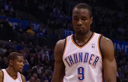 Serge Ibaka fait rimer Thunder avec intimidateur