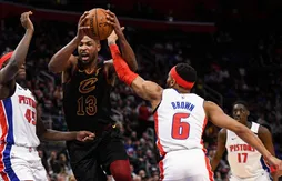 Cleveland arrache la victoire en prolongation à Detroit avec un Tristan Thompson XXL