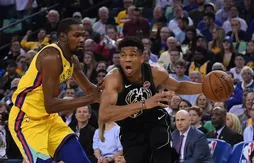 Giannis Antetokounmpo gâche les retours de Kevin Durant et de Draymond Green