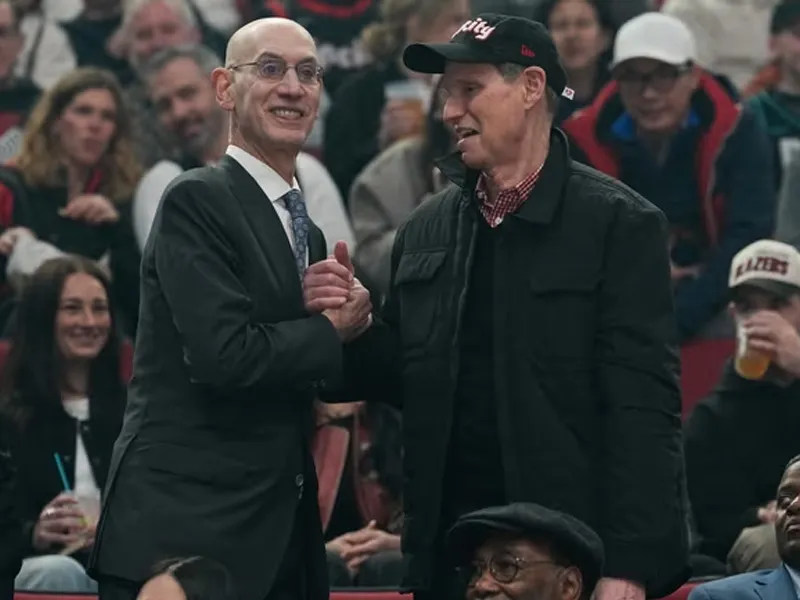 Adam Silver à Portland