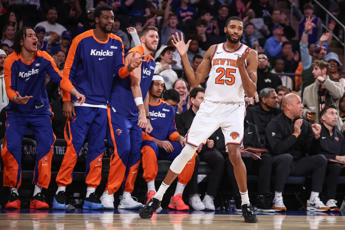 Mikal Bridges avec les Knicks