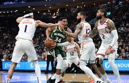 Giannis Antetokounmpo et les Bucks trop adroits pour les Suns