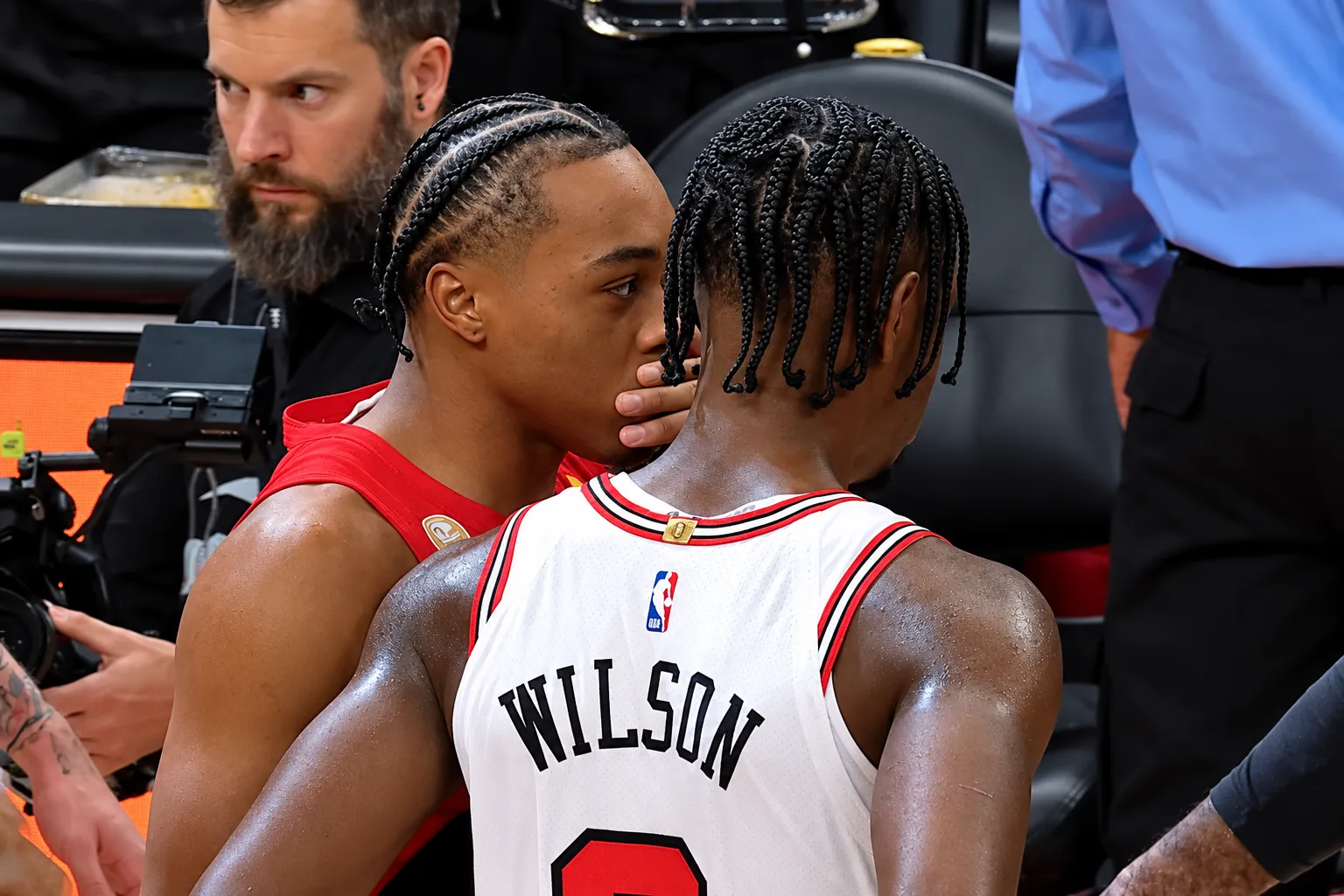 Scottie Barnes et Caleb Wilson