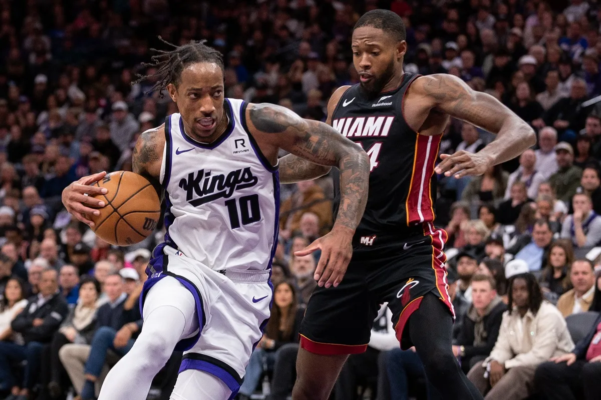 DeMar DeRozan (Kings) contre le Heat