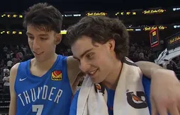 Summer League | Chet Holmgren en met plein la vue face au Jazz