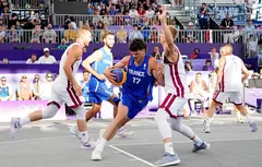 JO 2024 | Les Bleus du 3×3 en finale après un nouvel exploit face à la Lettonie !