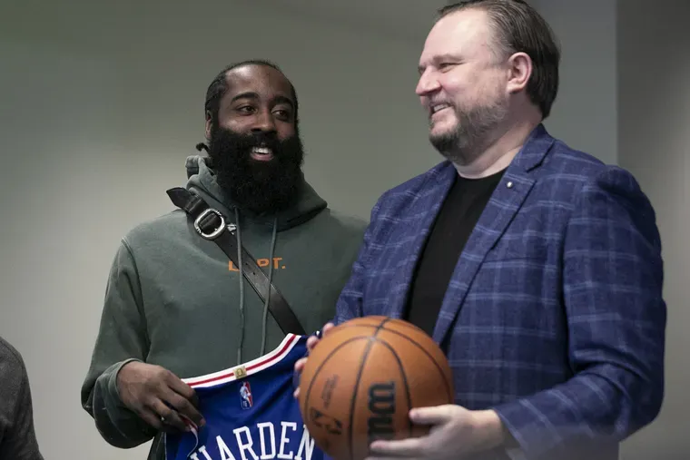 James Harden et Daryl Morey