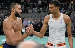 Un premier duel “spécial” pour Rudy Gobert et Victor Wembanyama