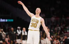 Sam Hauser « mort de fatigue » en voulant battre le record de 3-points des Celtics