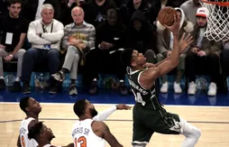 Giannis Antetokounmpo voit triple au Madison Square Garden