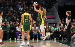 Plus de tirs, plus d’adresse… Gabby Williams se régale à 3-points