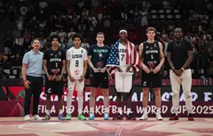 AJ Dybantsa élu MVP de la Coupe du monde U19