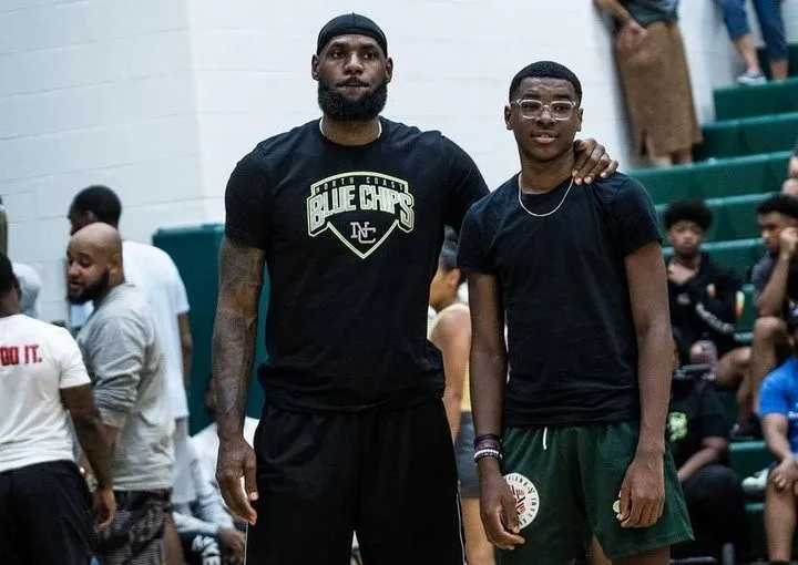 LeBron James Bryce James