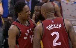 [Replay] Lance Stephenson provoque la colère des Raptors en fin de rencontre