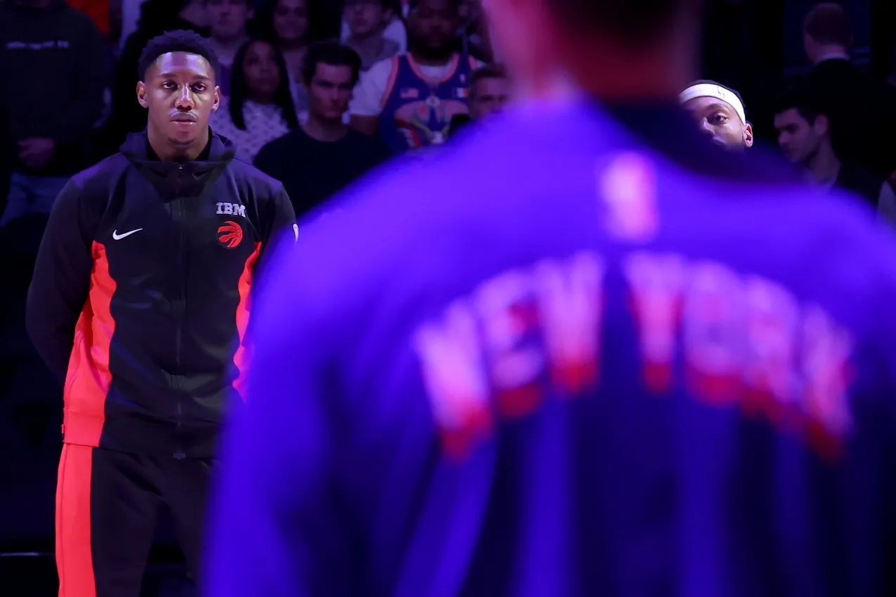 RJ Barrett avec les Raptors