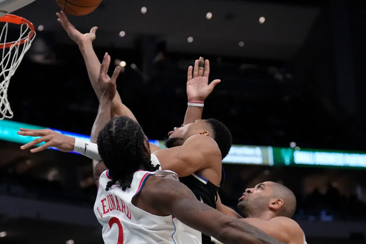 Les Bucks face aux Clippers