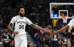 Julian Champagnie, recordman de 3-points sur une saison des Spurs