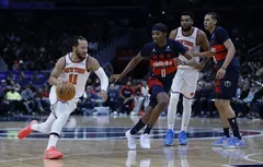 Jalen Brunson (55 points) et les Knicks s’en sortent en prolongation à Washington