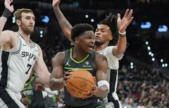 Les Wolves punis par l’intensité des Spurs