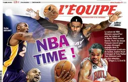 L’image du jour : la NBA en Une de L’Equipe