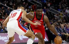 Zion Williamson beaucoup trop puissant pour les pauvres Pistons