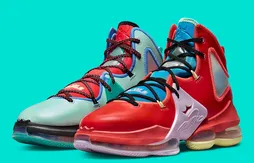 Festival de couleurs pour la LeBron 19 “LeBronival”