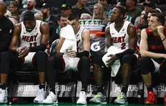 Terry Rozier ne joue plus mais garde le sourire