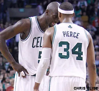 Kevin Garnett et Paul Pierce