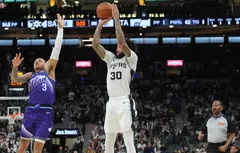 Julian Champagnie, le shooteur très en forme des Spurs