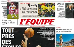 Tony Parker, star de L’Equipe