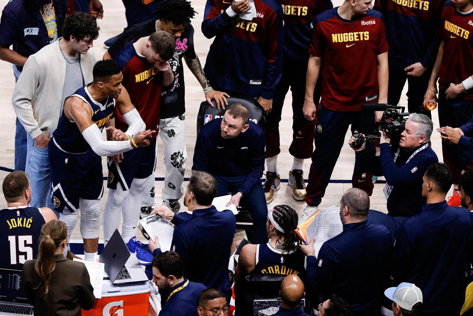 David Adelman, l'entraîneur des Nuggets