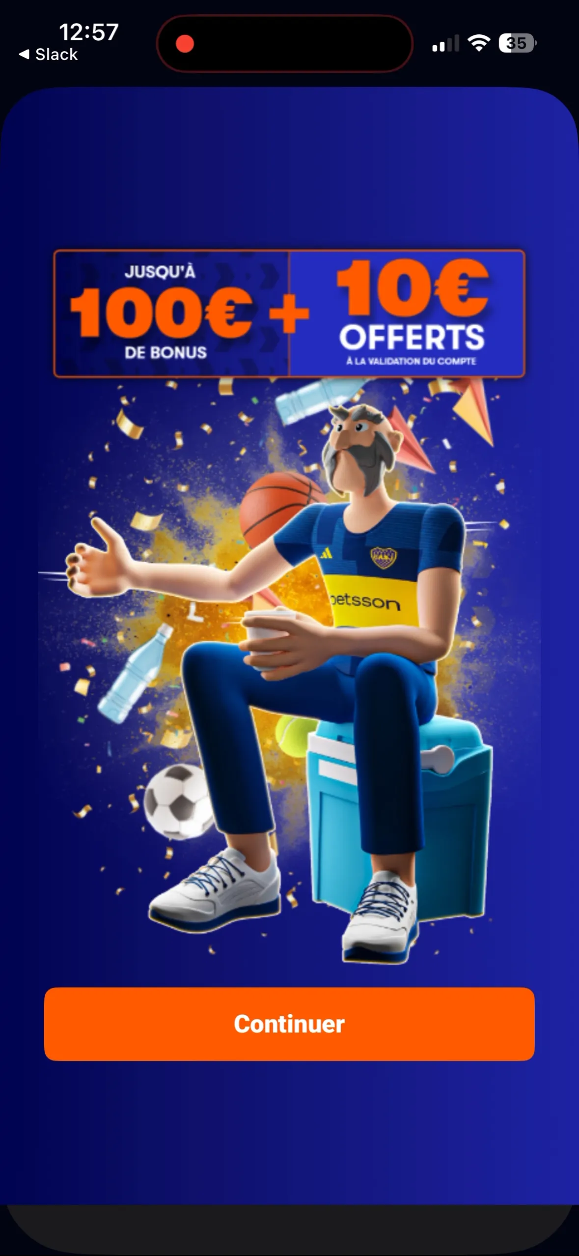 Bonus sans dépôt Betssons