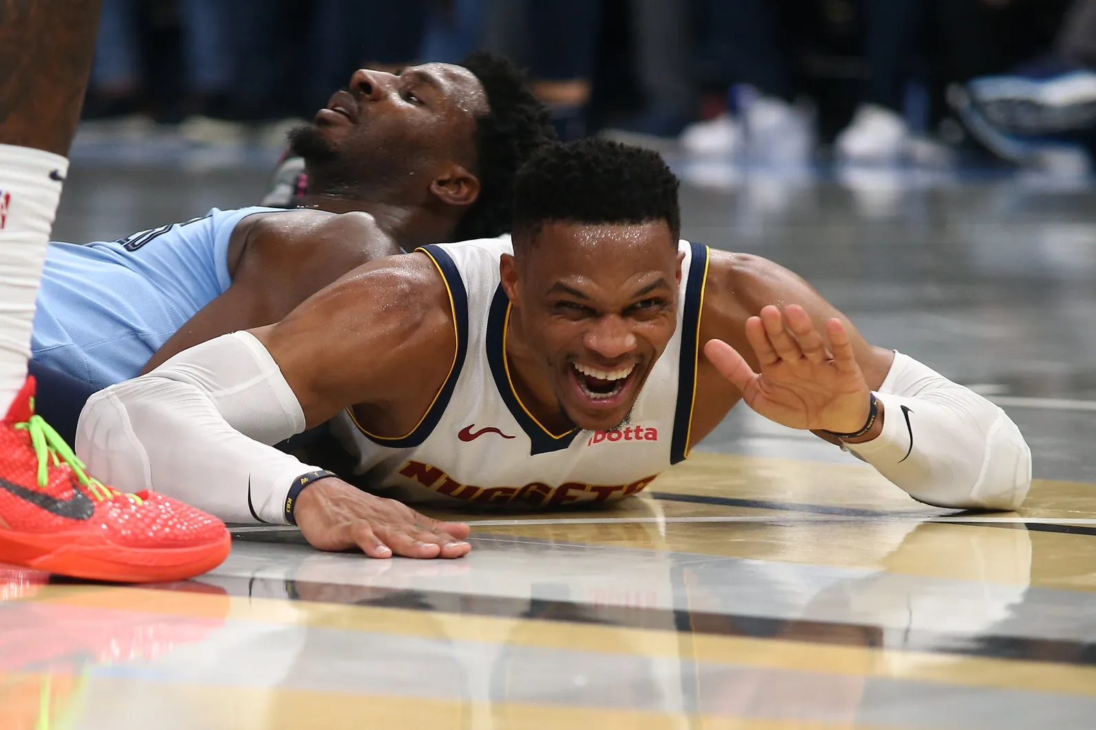 Russell Westbrook avec les Nuggets dans le cinq majeur de la semaine