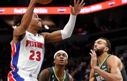 Les Wolves touchent le fond face aux Pistons