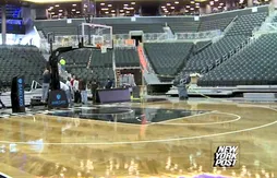 Visite de la nouvelle salle des Nets