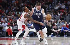 Un 7e triple-double de suite de Luka Doncic et Dallas déroule à Chicago
