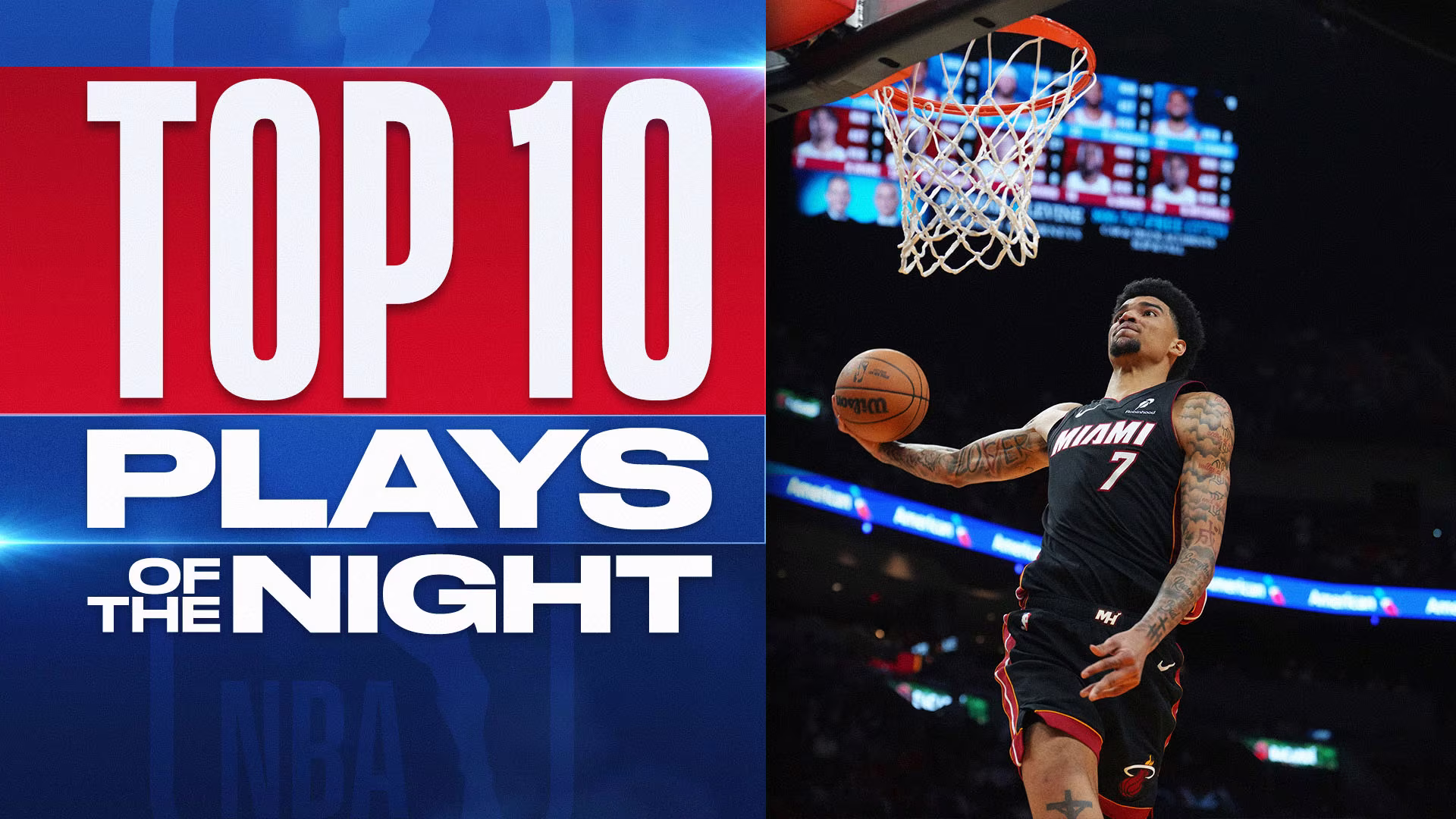 Le Top 10 de la nuit