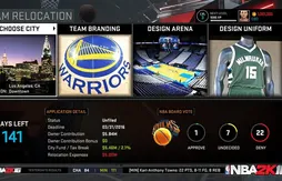 NBA 2K16 : il sera désormais possible de faire déménager sa franchise