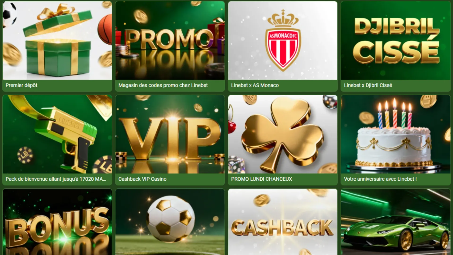 Les promotions Linebet disponibles sur le bookmaker au Maroc