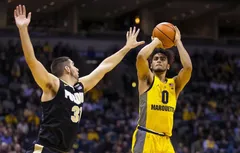 NCAA : Markus Howard met le feu à Marquette