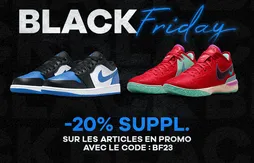 Black Friday basket4ballers : 20% de réduction supplémentaire sur tous les articles en promotion