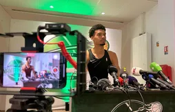 Interview Victor Wembanyama :  “Un peu surréaliste de voir tous mes coéquipiers à Nanterre”